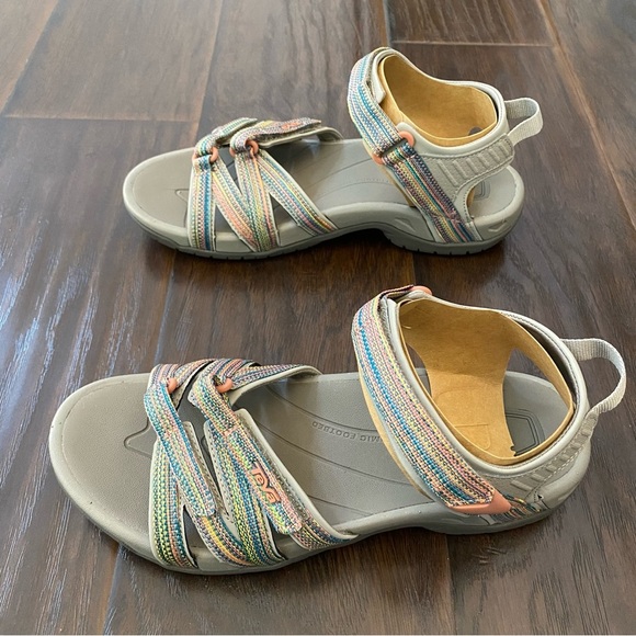 New With Box Teva Women's W Tirra TPM Taupe Multi Sandals Size Various pick your - Picture 4 of 11